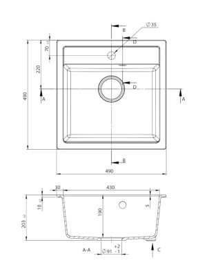 SUDOP.GRANIT.BEŽ TAMNA EMMA 49