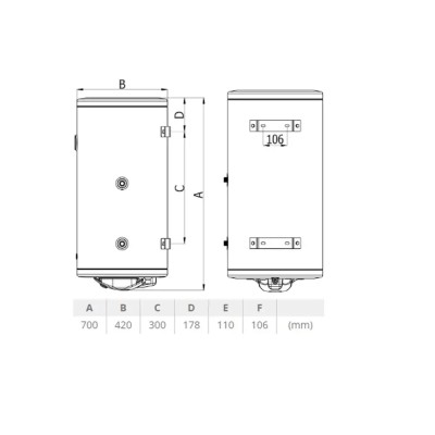 BOJLER TERMORAD BT-60L IB-21 D