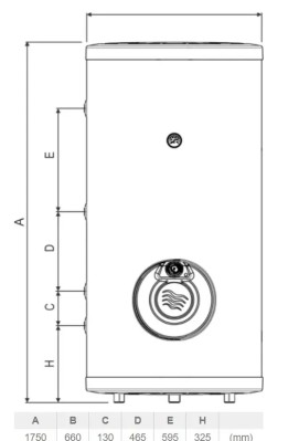 BOJLER TERMORAD BT-280S SI.ME.