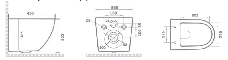WC ŠOLJA KONZ.EURO STANDARD 49